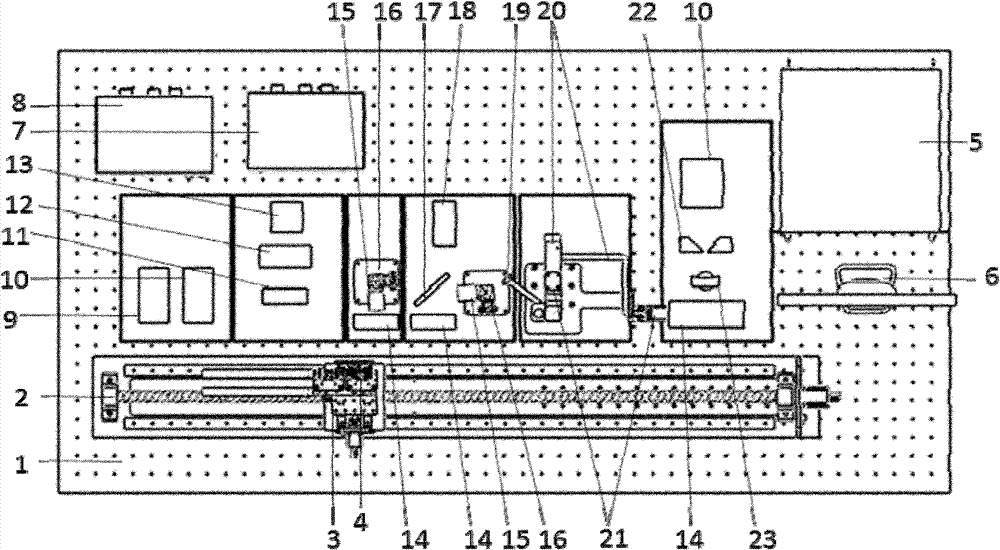 Characteristic testing system of semiconductor laser