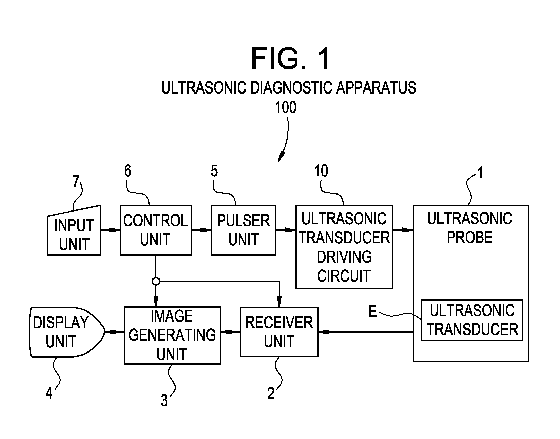 Ultrasonic transducer driving circuit and ultrasonic diagnostic apparatus