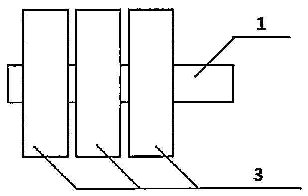 Concentric straight-axis power machine