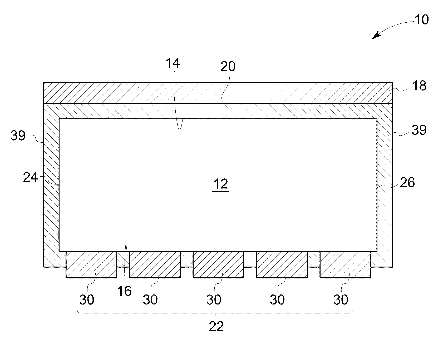 Semiconductor crystal based radiation detector and method of producing the same