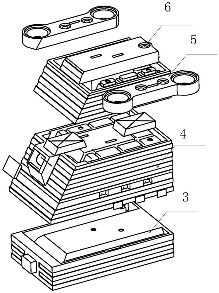 A method for forming a combined sand core