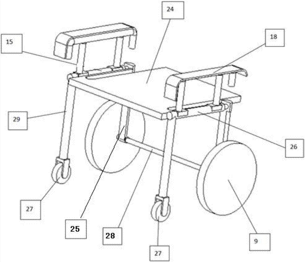 Novel multifunctional wheelchair