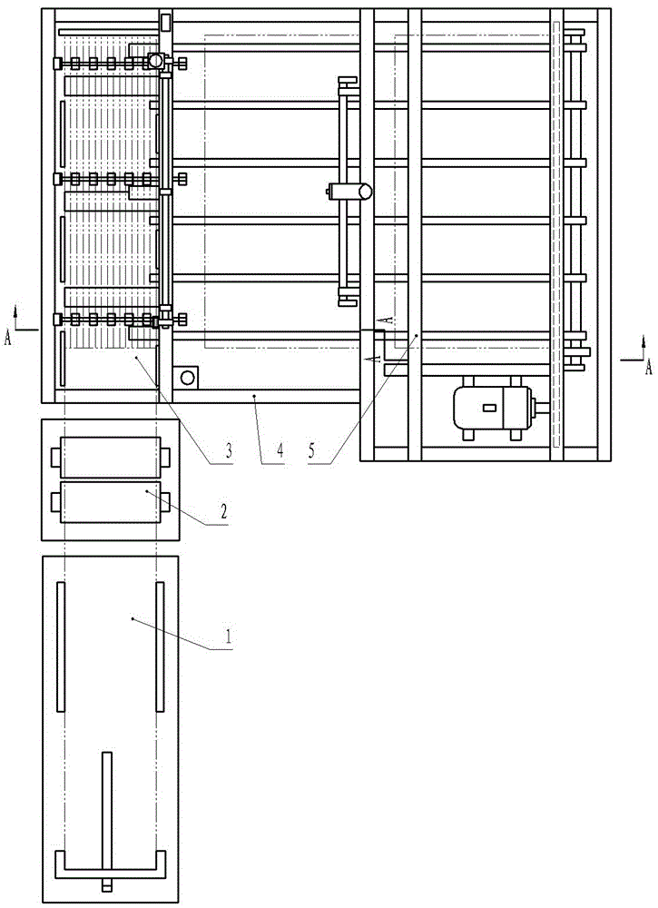 Automatic gluing machine