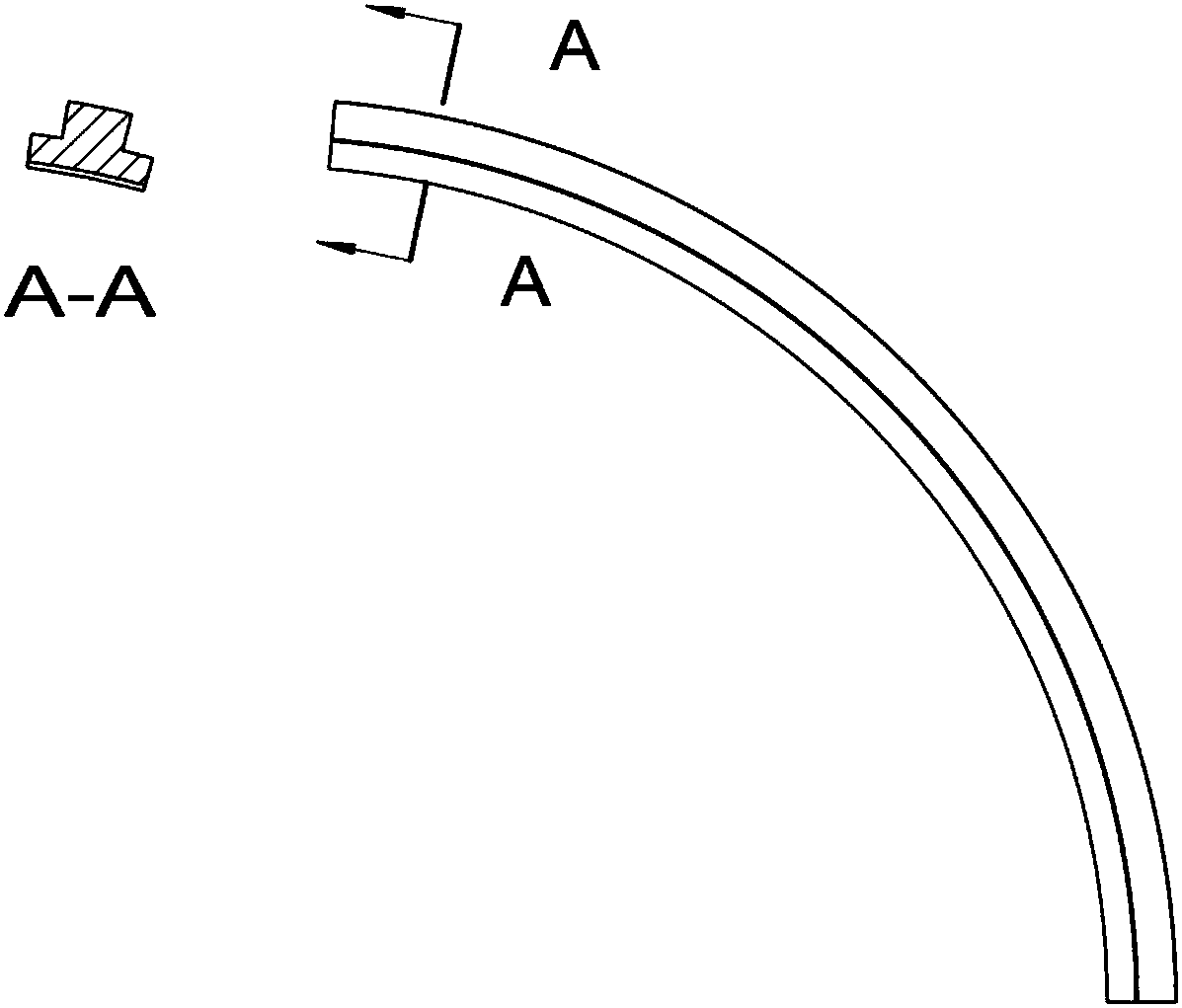 Flexible welding jig used for thin-walled cylinder type magnetic material parts