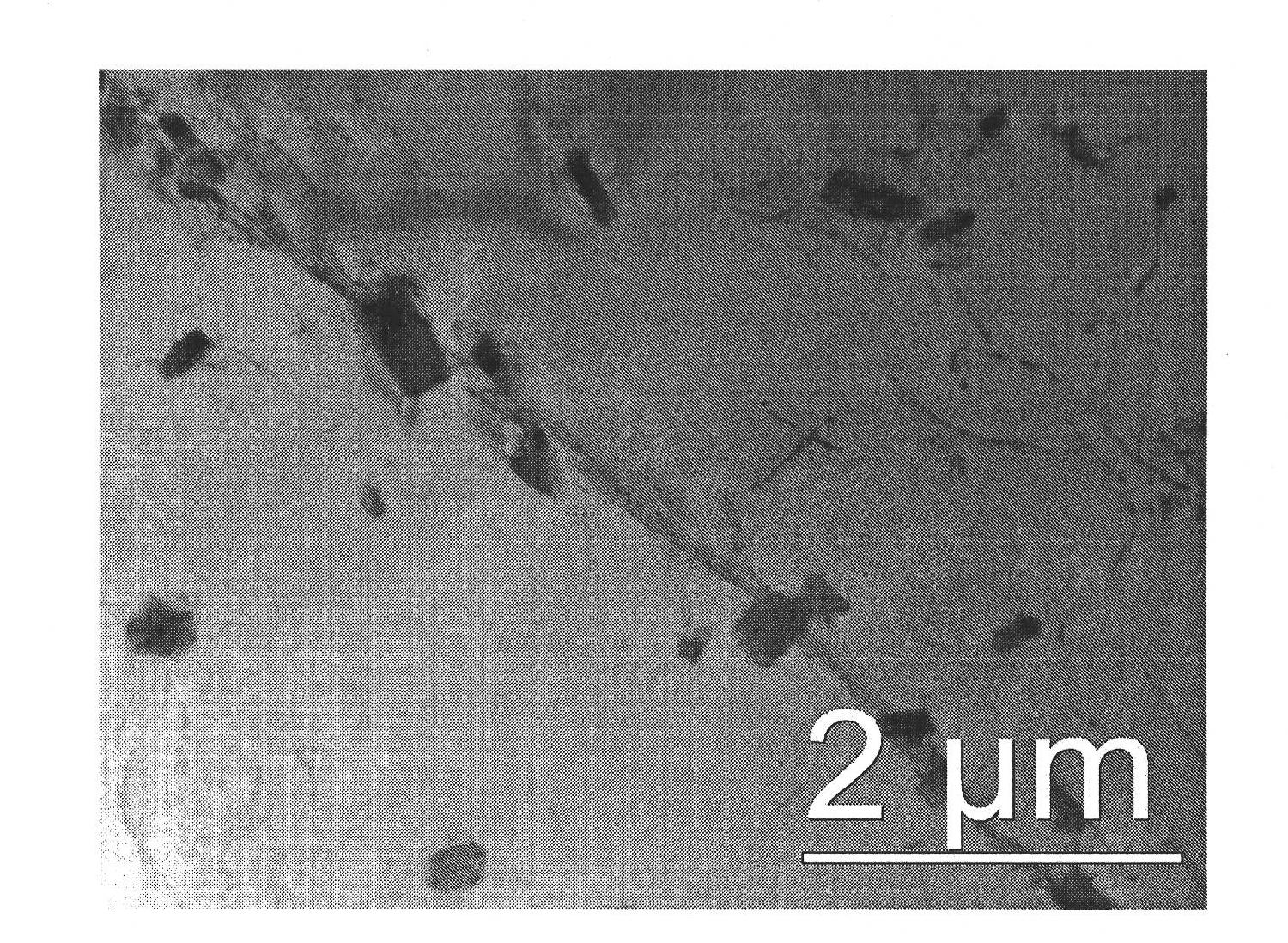 Processing method for increasing stamping formability of 6111 aluminium alloy automobile sheet