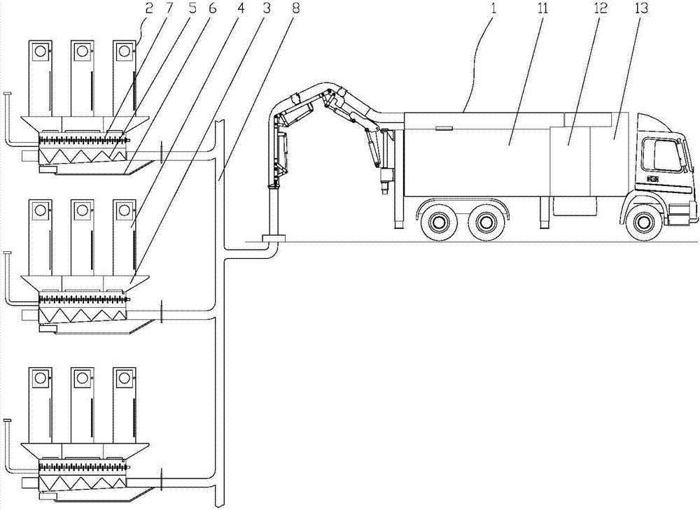 Automatic garbage collection system