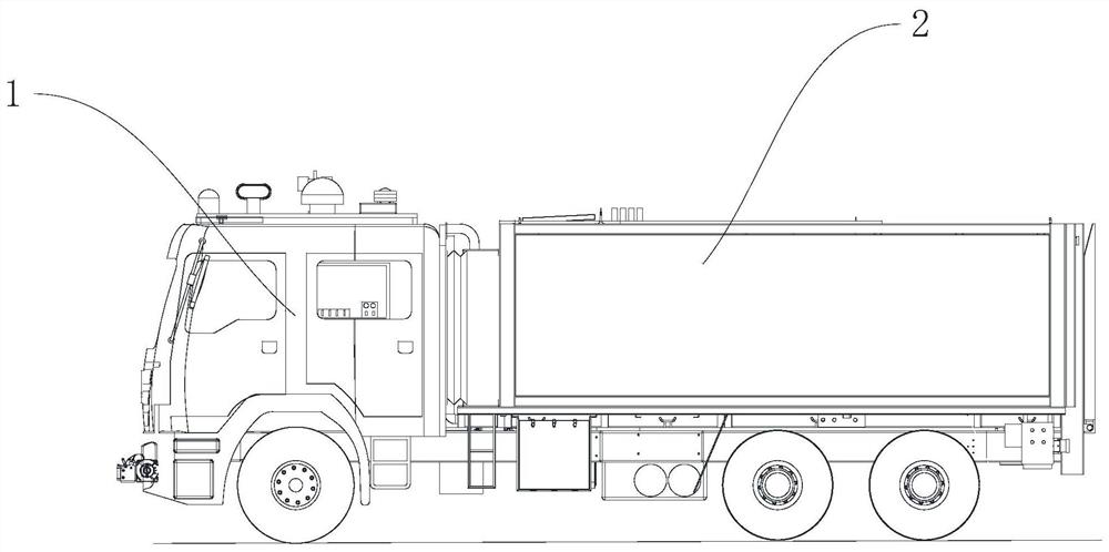 Automatic protection control system of anti-radiation vehicle