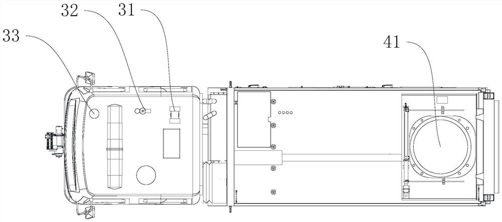 Automatic protection control system of anti-radiation vehicle