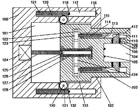 An intelligent leakage protection structure of a charging pile