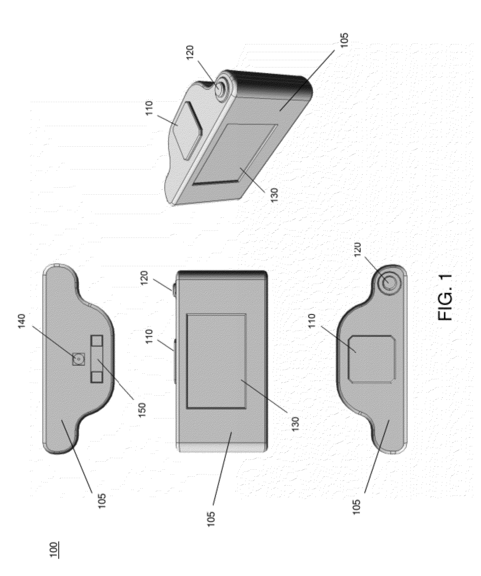 Graphics-aided remote position measurement with handheld geodesic device