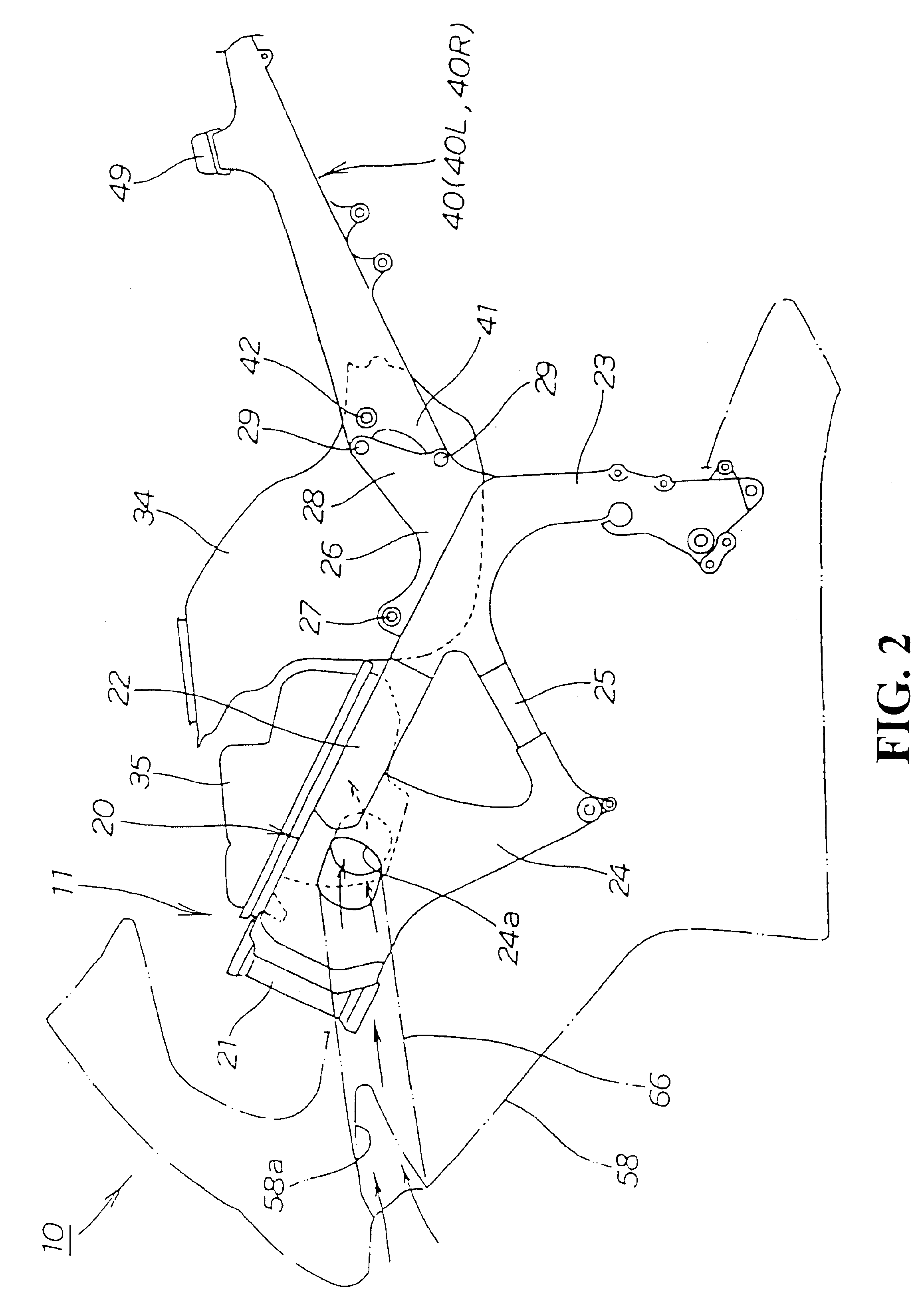 Seat rail structure