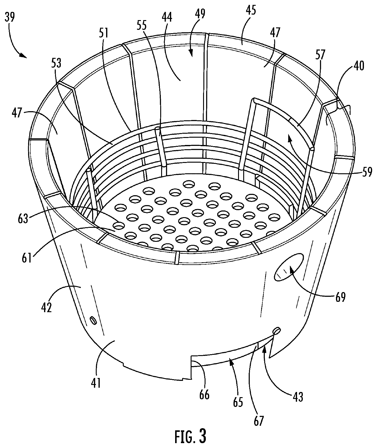 Firebox for a grill