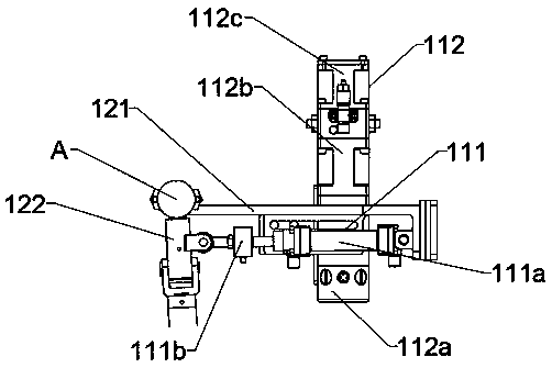 Distributed type hydraulic power source lower extremity exoskeleton robot