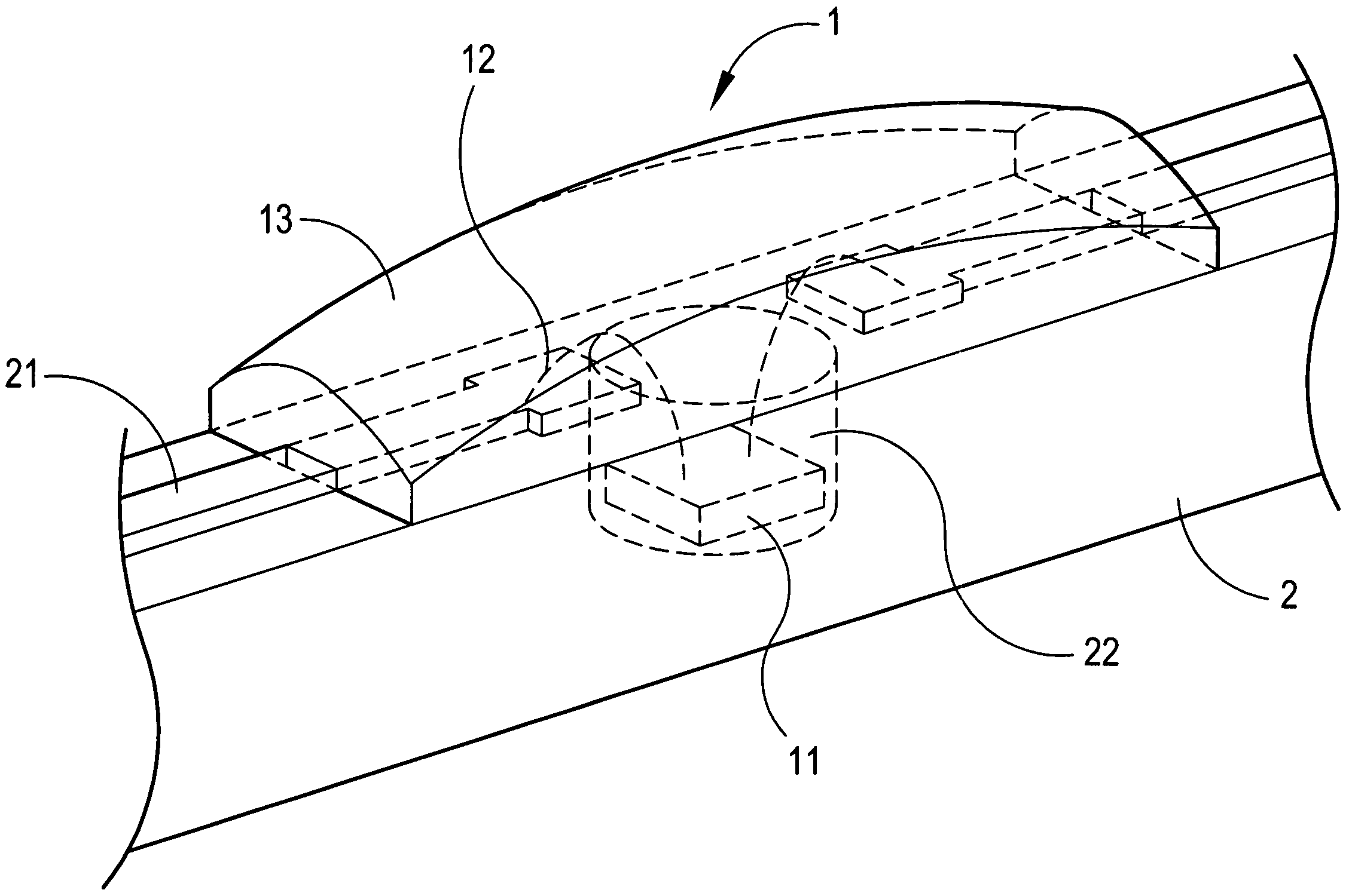 LCD back light module structure