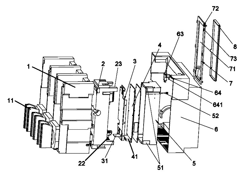 A universal circuit breaker with a hot-pluggable controller