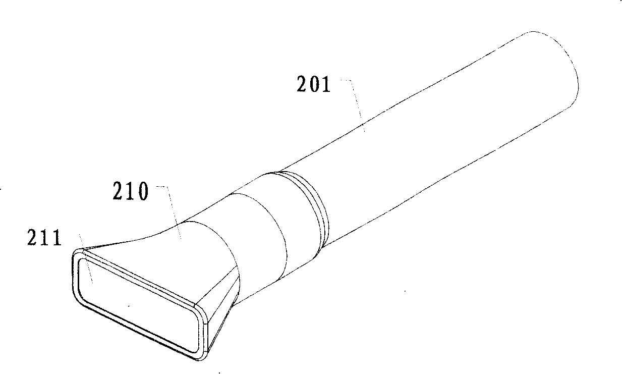 B mode ultrasonic electromagnetic mechanical fan scanning device