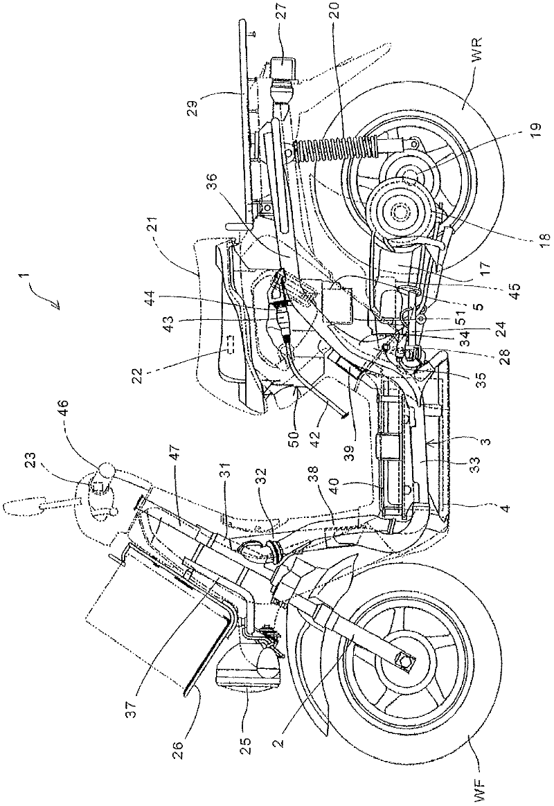 Starting control device of electric vehicle