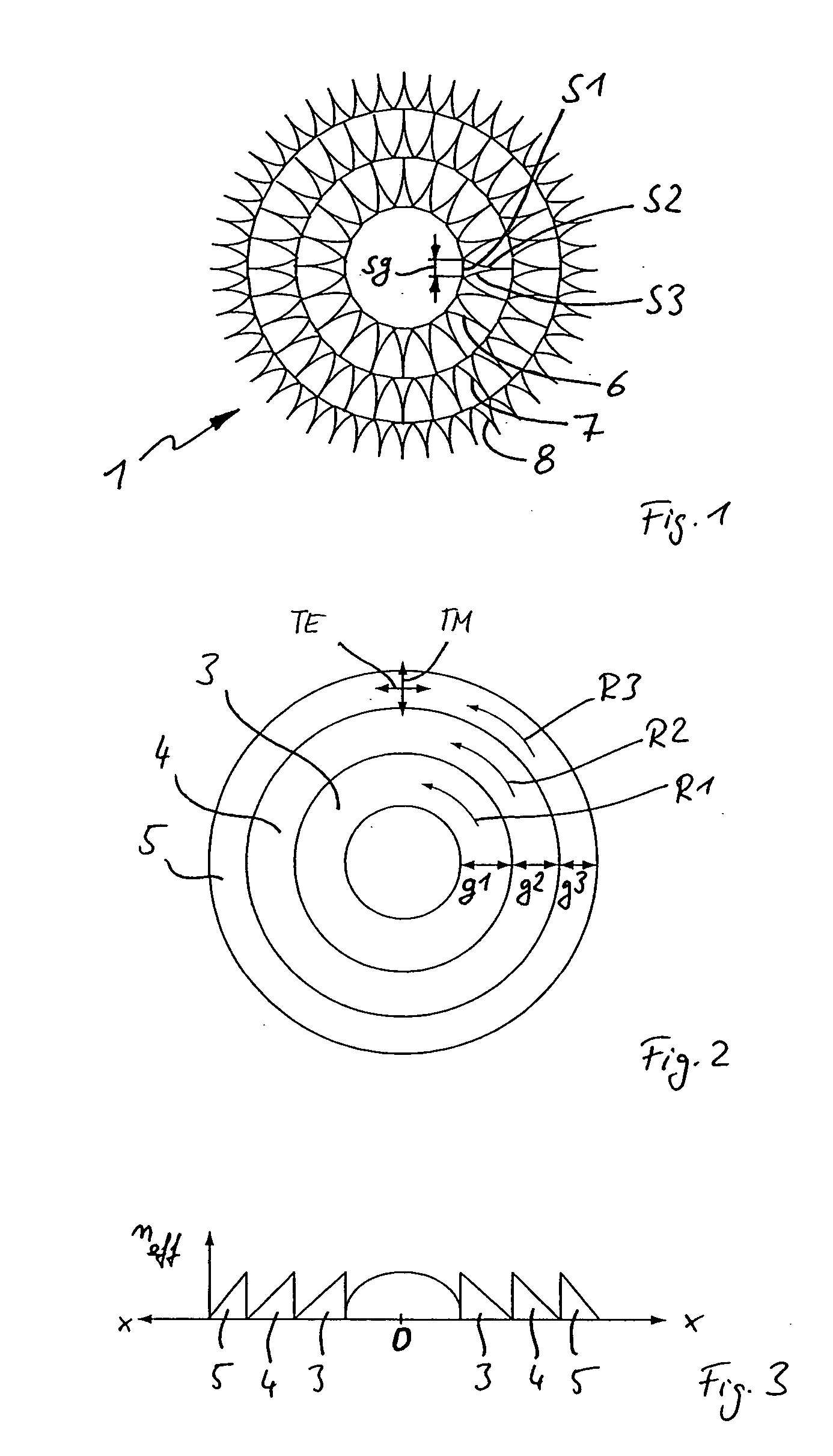 Polarization-selectively blazed, diffractive optical element