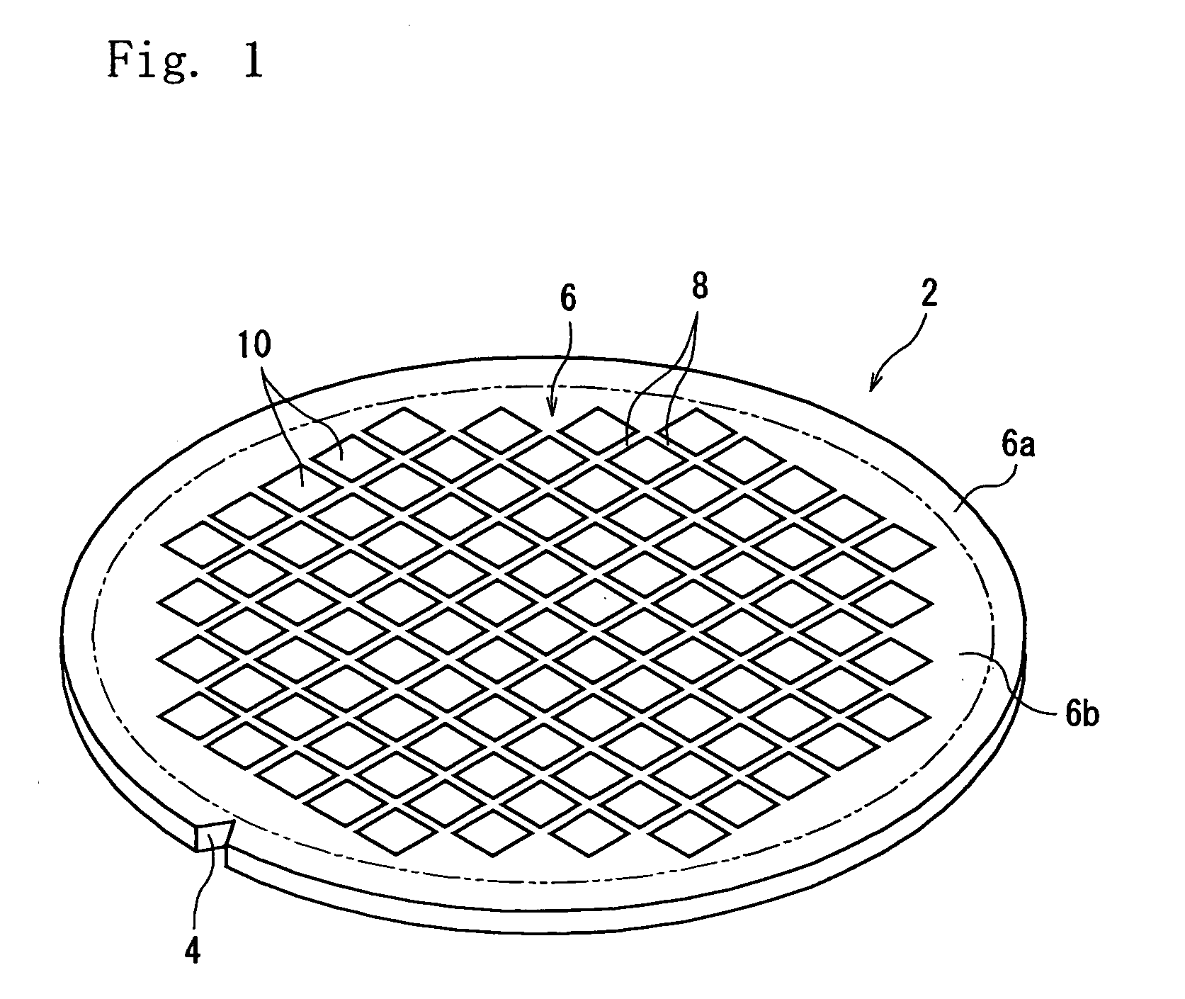 Semiconductor wafer and processing method for same