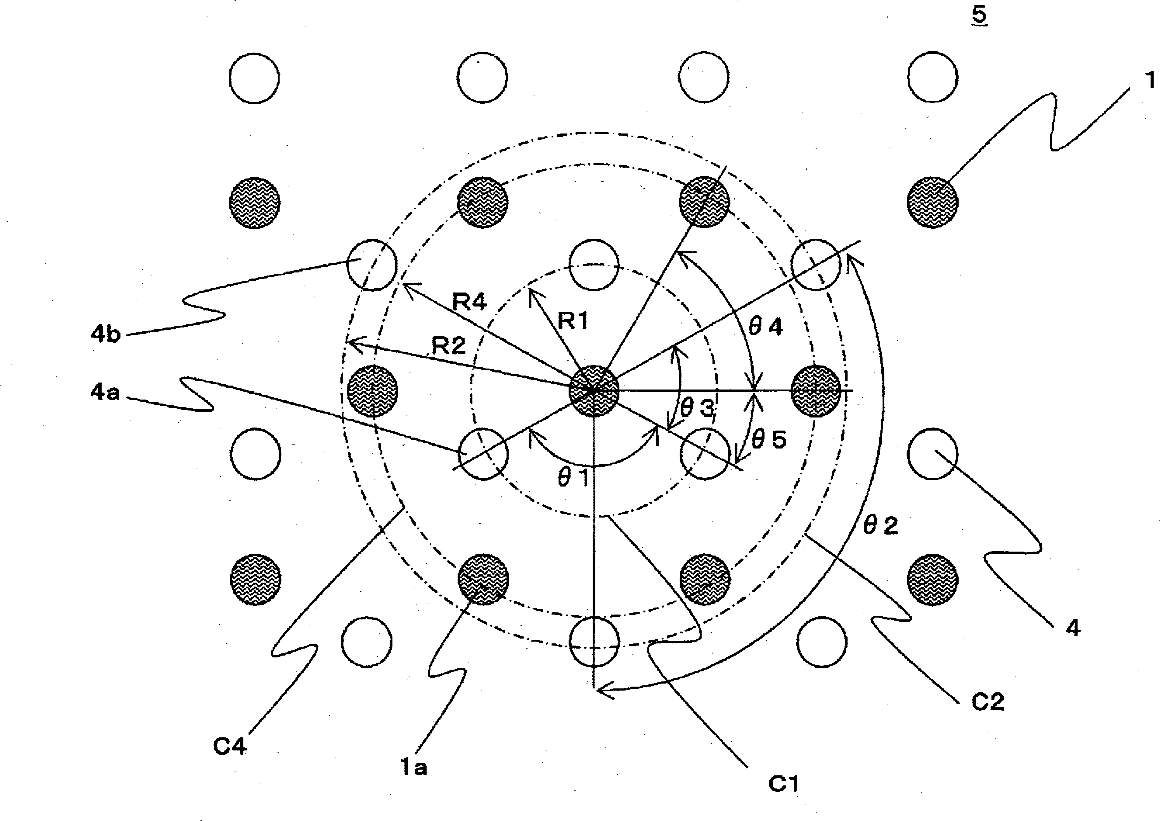 Composite spinneret and method of manufacturing composite fiber