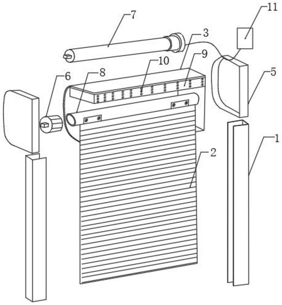 Environment-friendly roller shutter