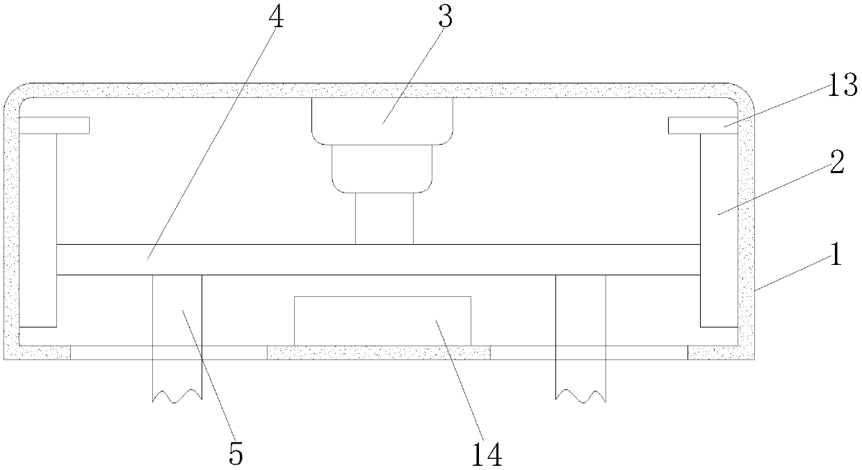 Anti-seismic computer case