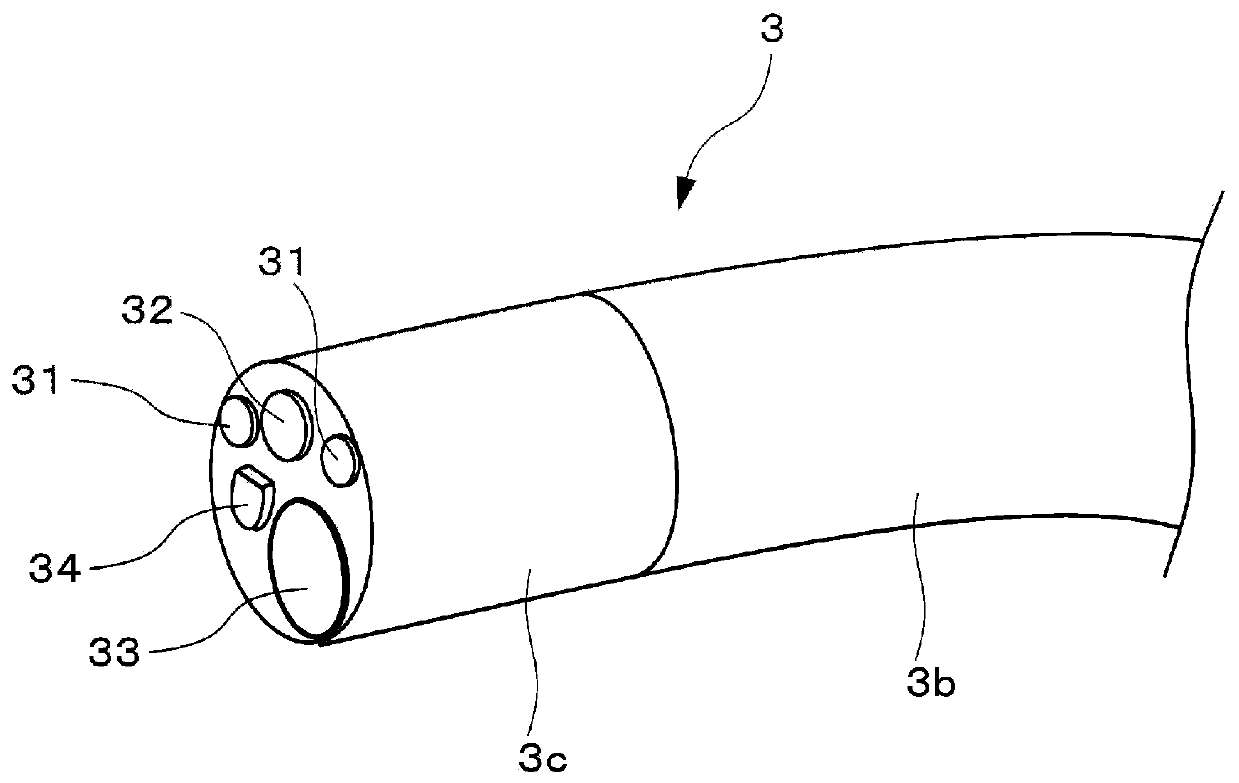 Endoscope adhesive, cured material, endoscope, and method for manufacturing endoscope