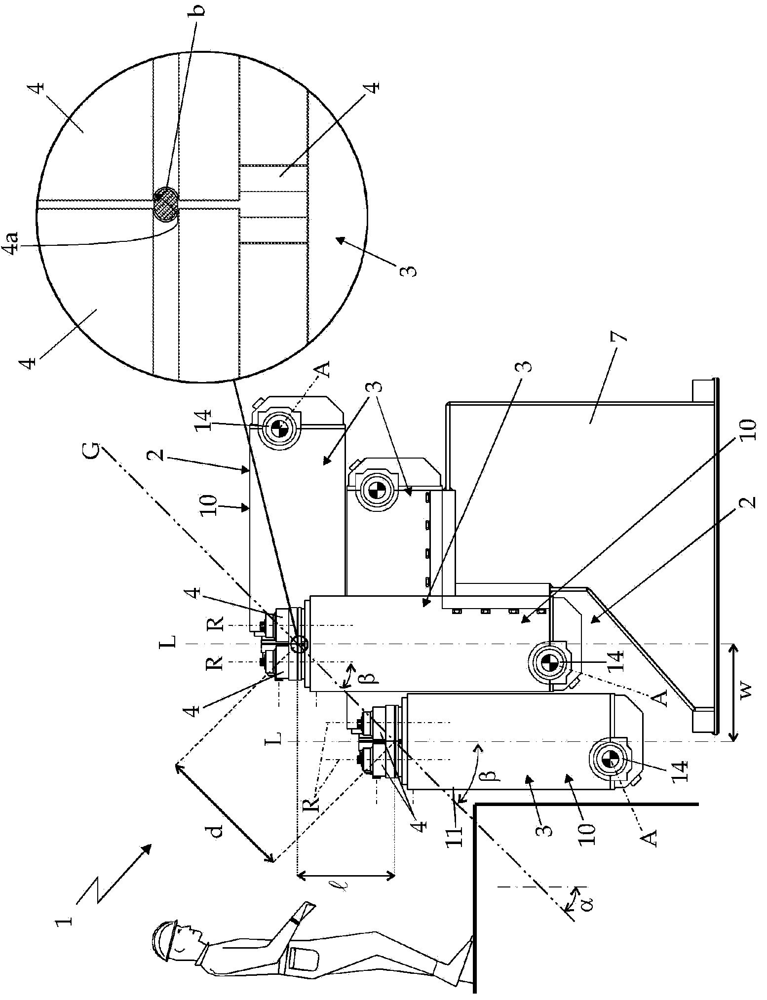 Wire-rod and the like hot-rolling machine