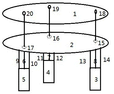 Method for designing magnetism-keeping parallel stepping swinging stretchy joint