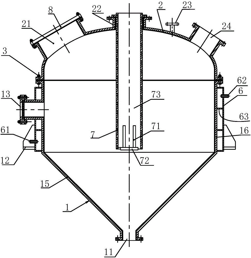 Selenium absorption tower