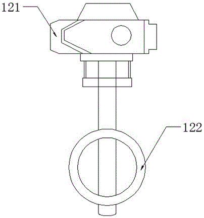 Quantitative and constant-temperature irrigation device for flow-storage separation