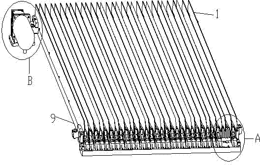 Dispensing layer structure of automatic dispensing machine and automatic dispensing machine