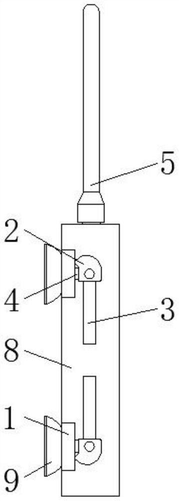 Computer network router device convenient to hang