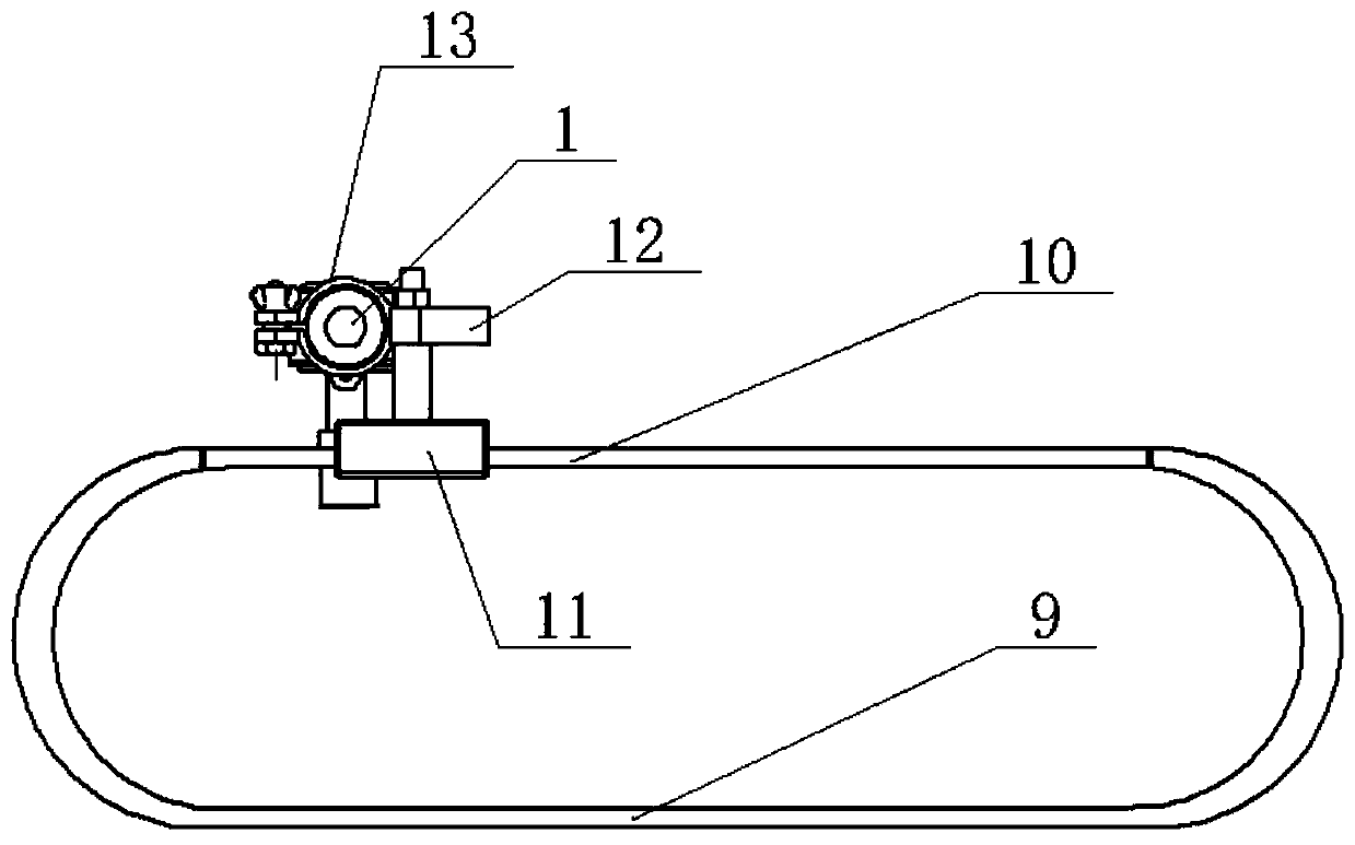 Optical fiber cable long-distance detection auxiliary rod and use method