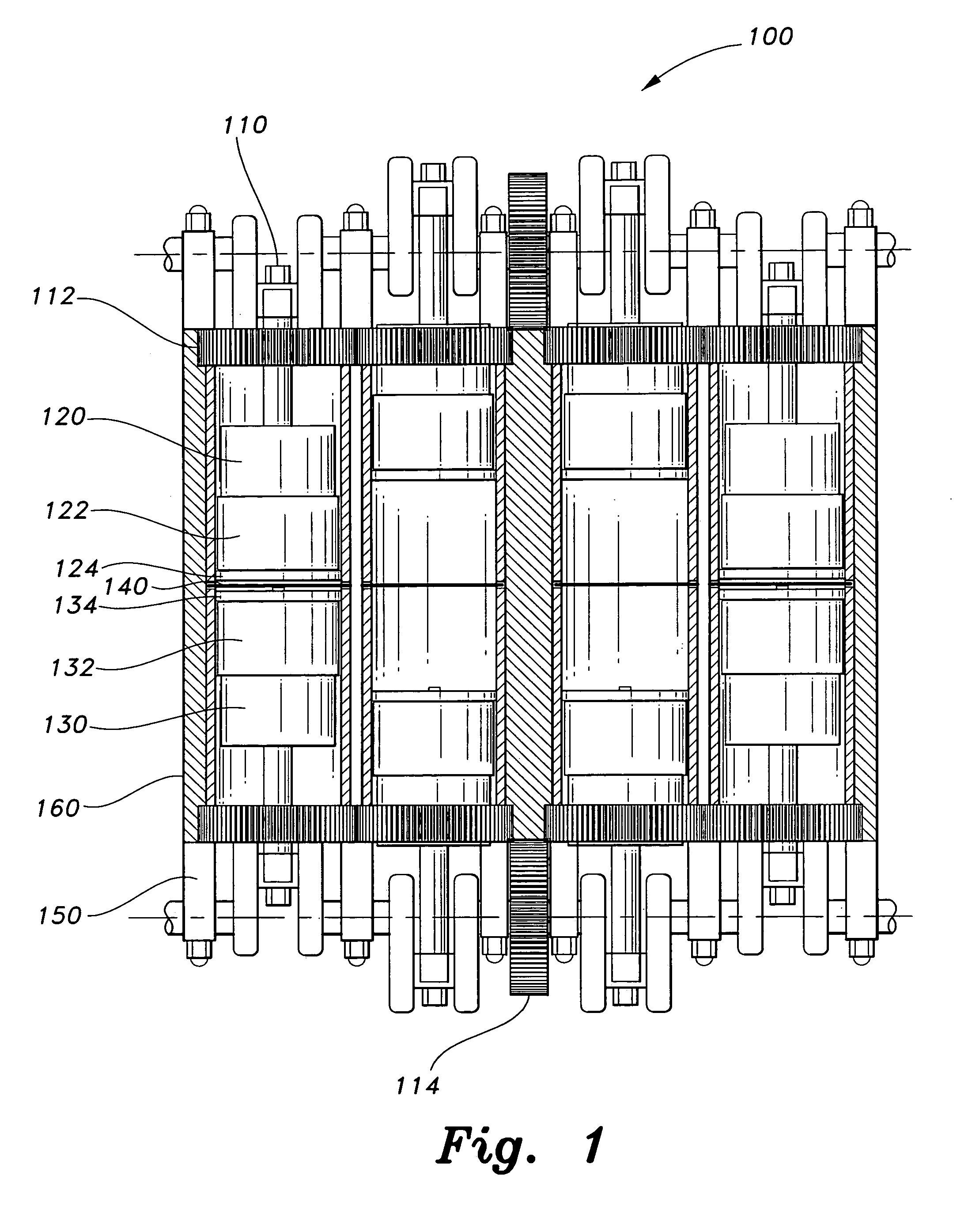 Opposed piston engine