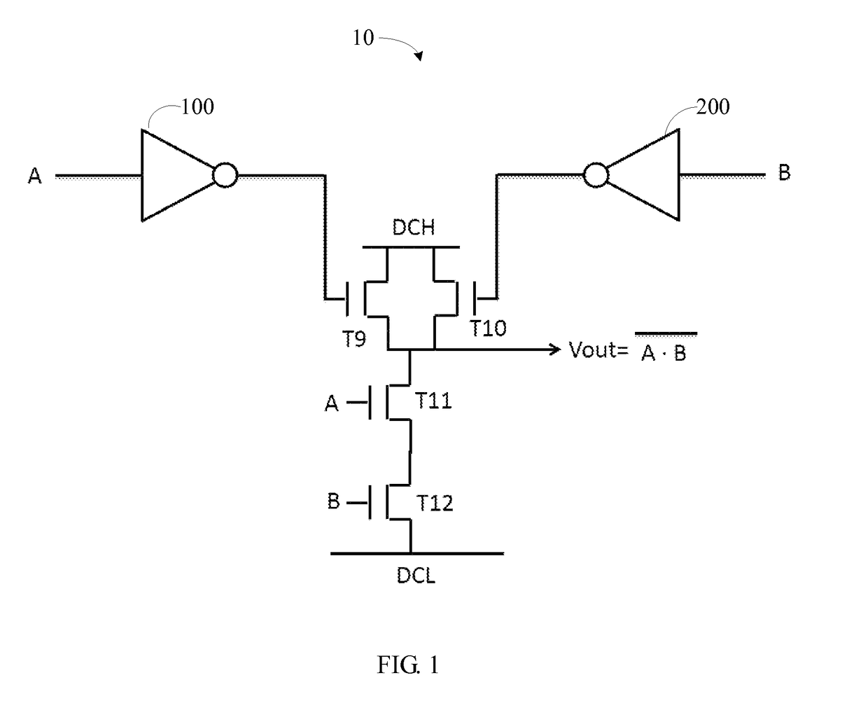 Scan driving circuit and NAND logic operation circuit thereof