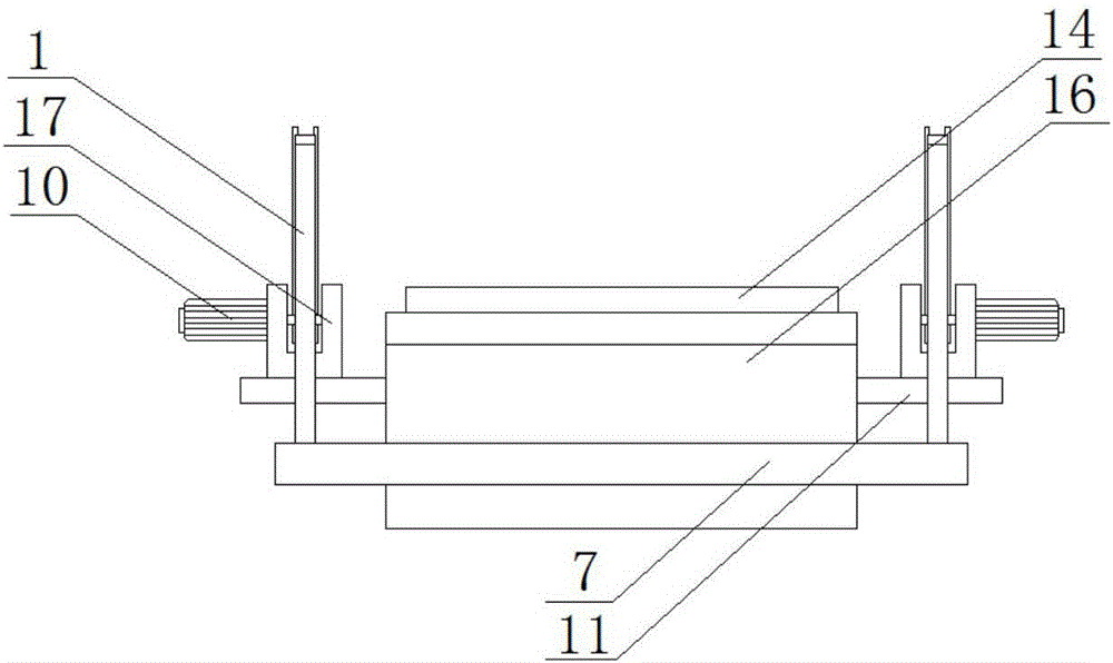 Auxiliary loading device used in ceramic wine bottle production