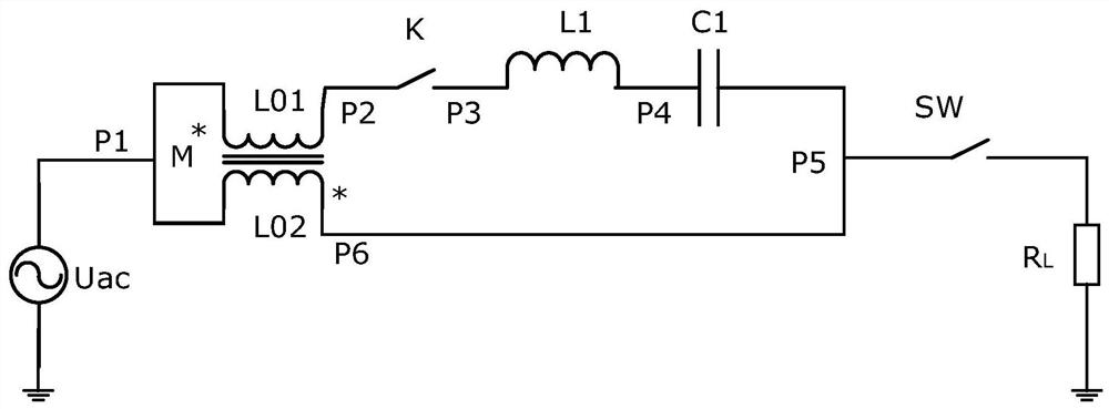 An AC short circuit fault current limiter