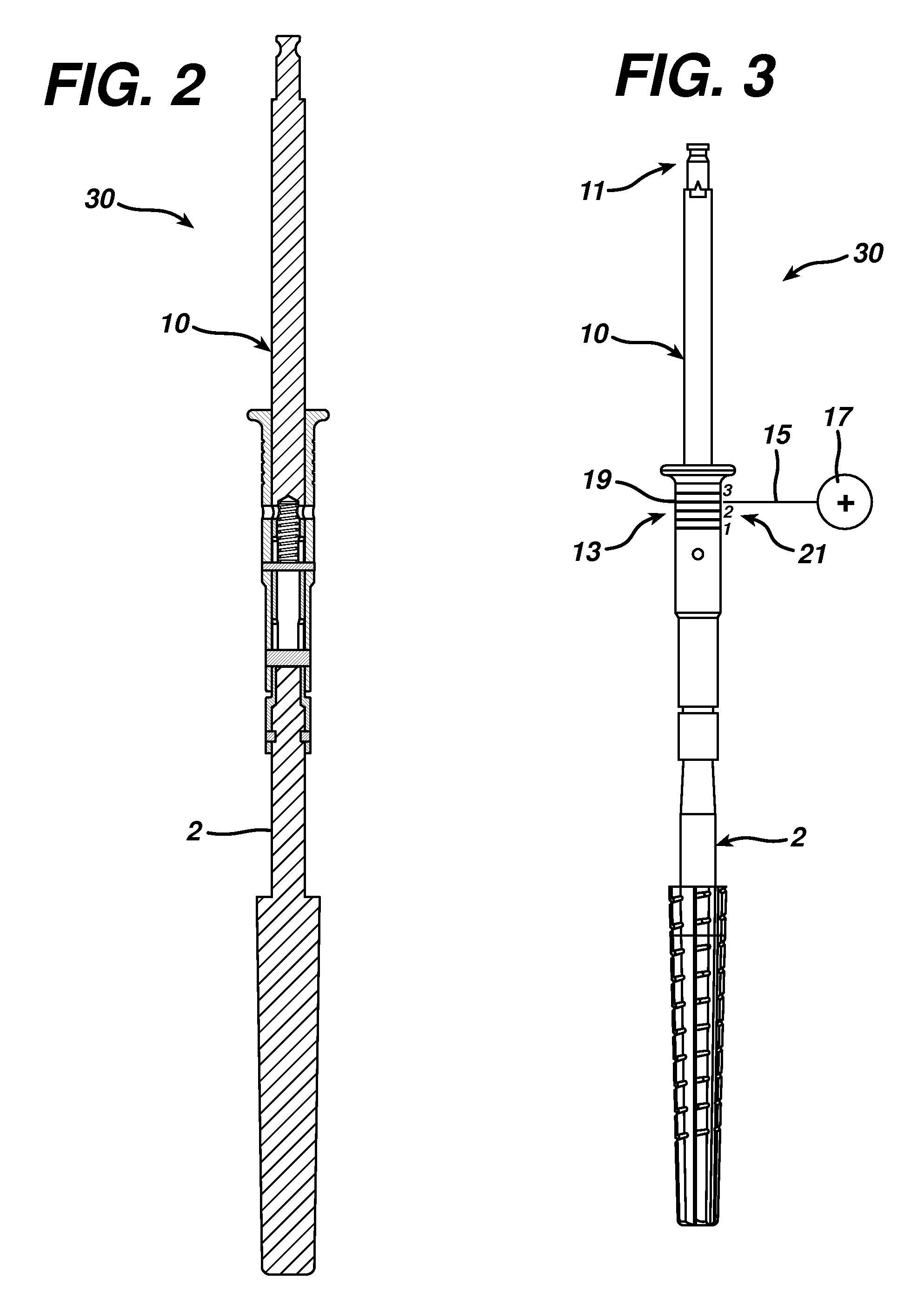 Modular tapered reamer for bone preparation and associated method