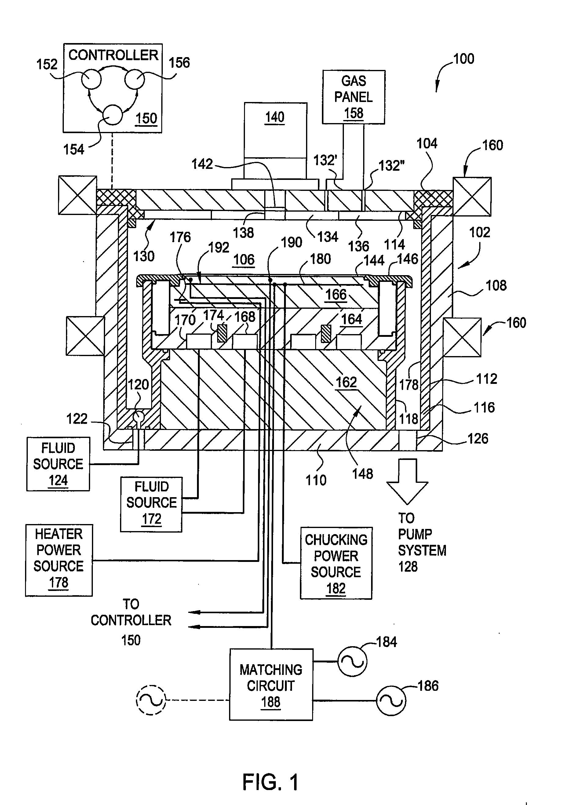 Apparatus for etching high aspect ratio features