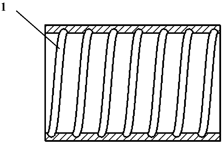 Detonation tube structure of a rotary pulse detonation engine