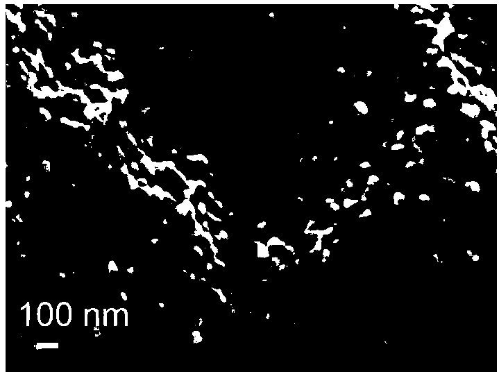 Nanometer porous zinc electrode for electrochemical reduction of carbon dioxide, and preparation and application thereof