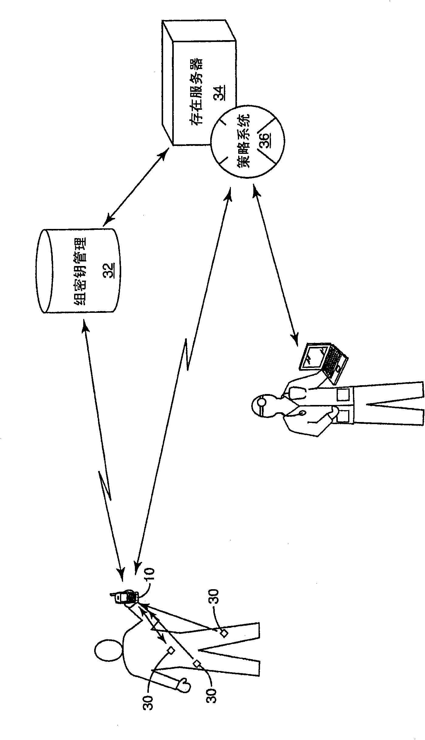 Nfc communications for implanted medical data acquisition devices