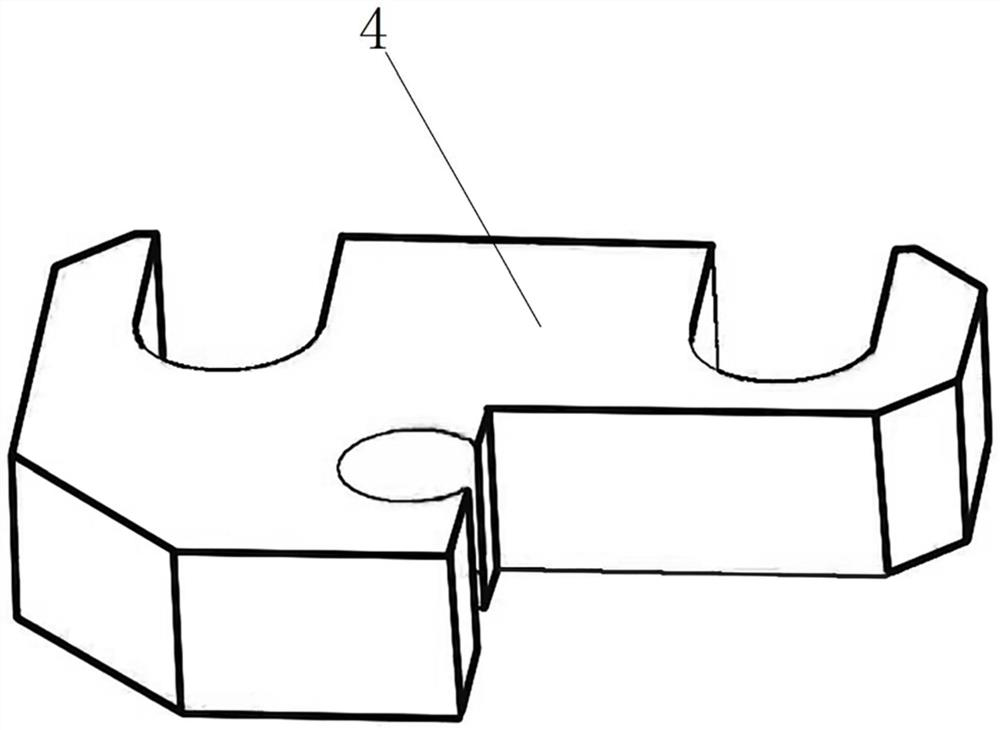 High-flux evaluation device and method based on erosive wear performance of composite material