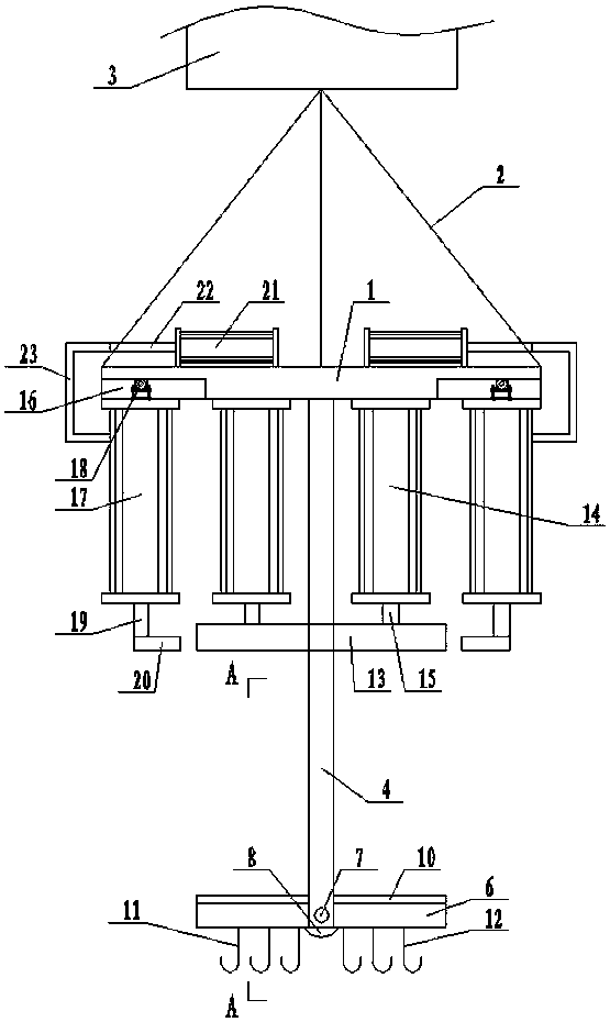 Oil well pipeline automatic salvaging device