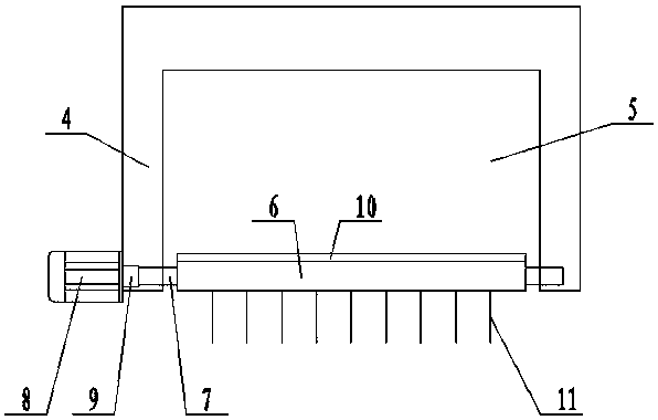 Oil well pipeline automatic salvaging device