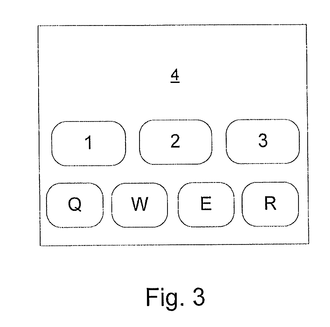 Communication device with combined input and display device