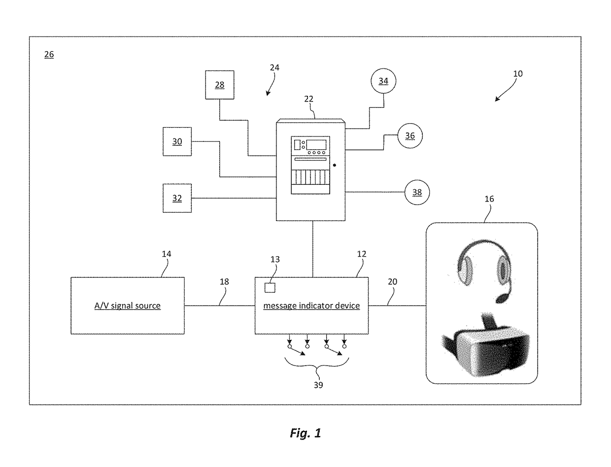 Notification system for virtual reality devices