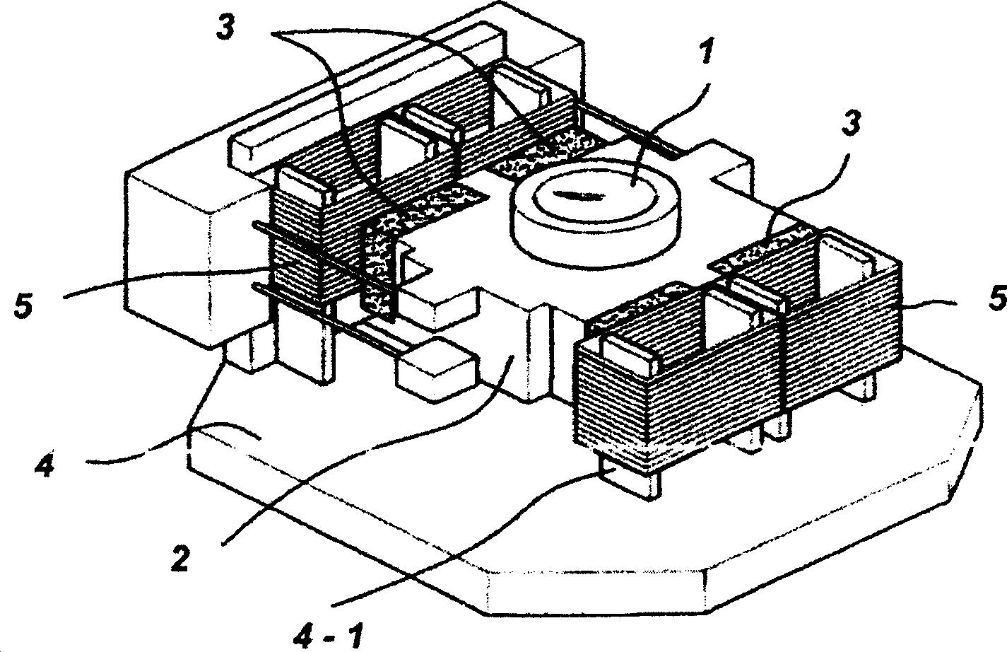 Actuator capable of controlling medium voltage sensitivity and phase and optical pick-up equipment with said actuator