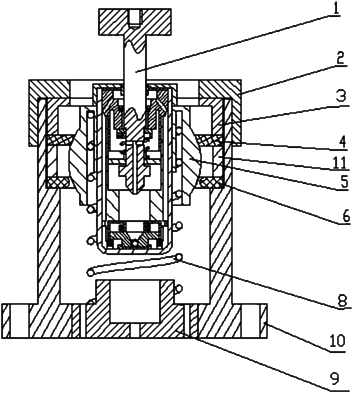 A resonance-free hydraulic vibration isolator and its vibration-damping module